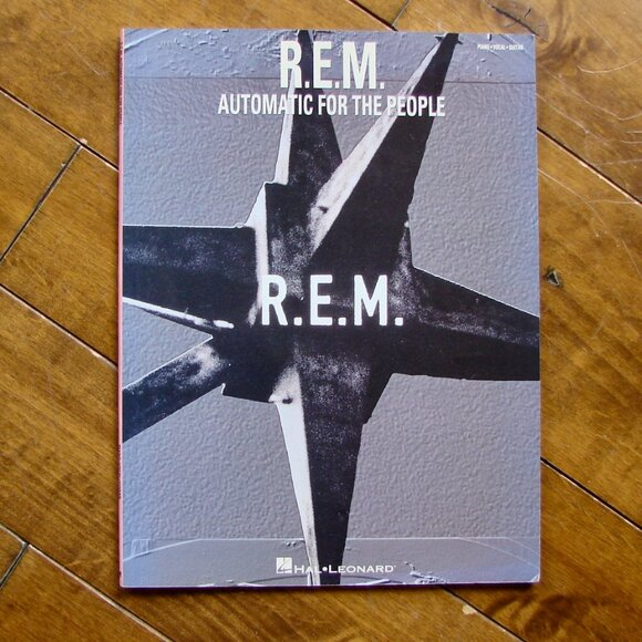 R.E.M. Automatic For The People Piano Vocal Guitar Sheet Music Song Book - Picture 1 of 7